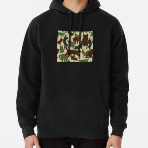 Cat~mouflage Pullover Hoodie