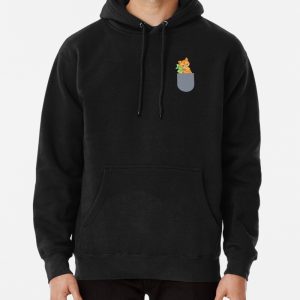 Cute cat in your pocket Pullover Hoodie