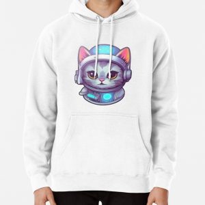 Space Kitten Pullover Hoodie