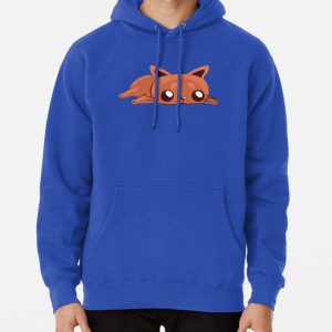 Cute Bored Cat Pullover Hoodie