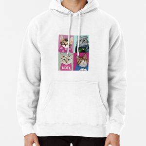 Christmas Cats Pullover Hoodie