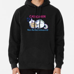 Sleeping Cat in a Unicorn costume - sleeping cat Pullover Hoodie