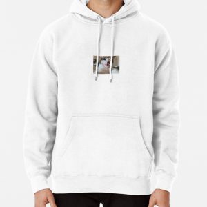 Happy Cat Selfie Photograph Pullover Hoodie