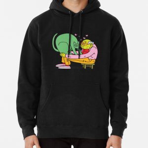 Grandpas cute cat Pullover Hoodie
