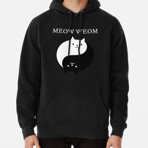 CAT YING YANG Pullover Hoodie
