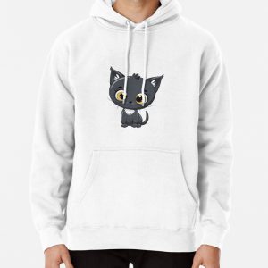 Cat Miaw (Series 2) - IM Black Pullover Hoodie